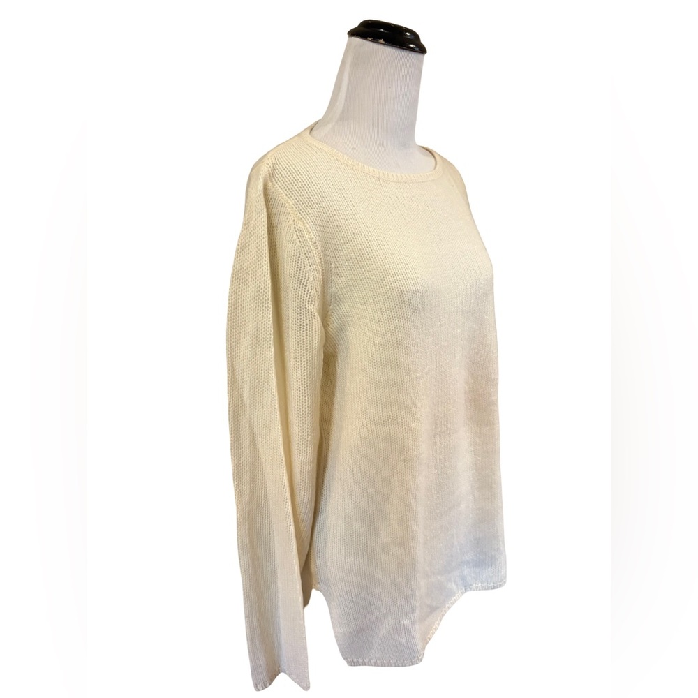 New Scotland Cream Crew Sweater — Medium - Picture 2 of 4